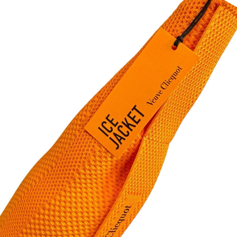 Veuve Clicquot Champagne Insulated Ice Jacket Travel Bag Orange NEW!